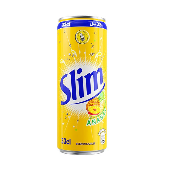 Slim Ananas 24 x 33cl - Boisson Algérienne